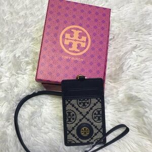 Tory Burch Lanyard ID Credit Card Holder